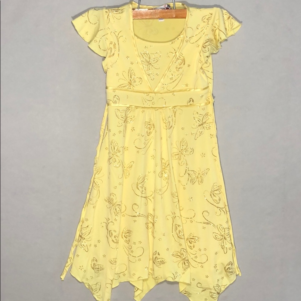 Speechless Yellow Spring Dress - size 7